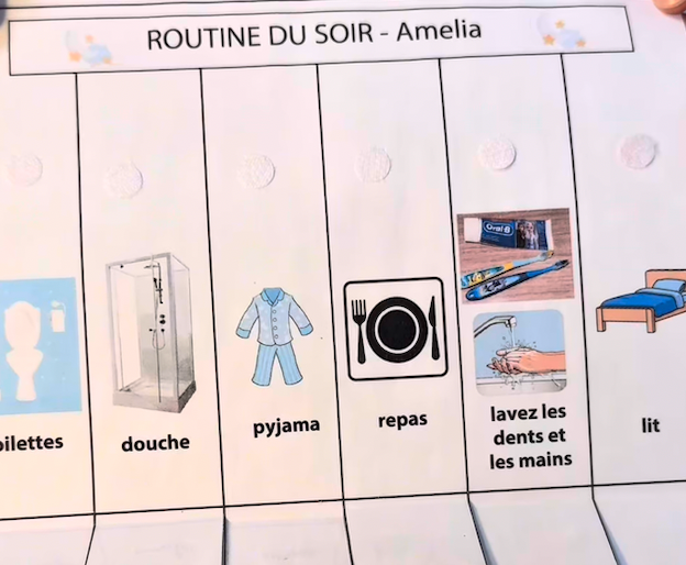 Routine du matin