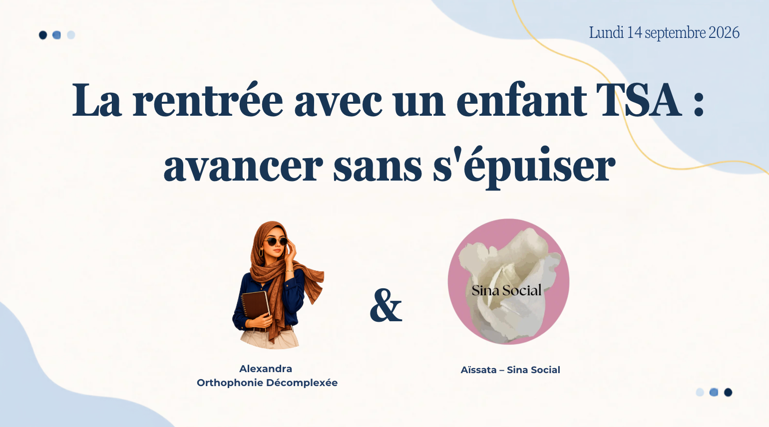 La rentrée avec un enfant TSA : avancer sans s'épuiser